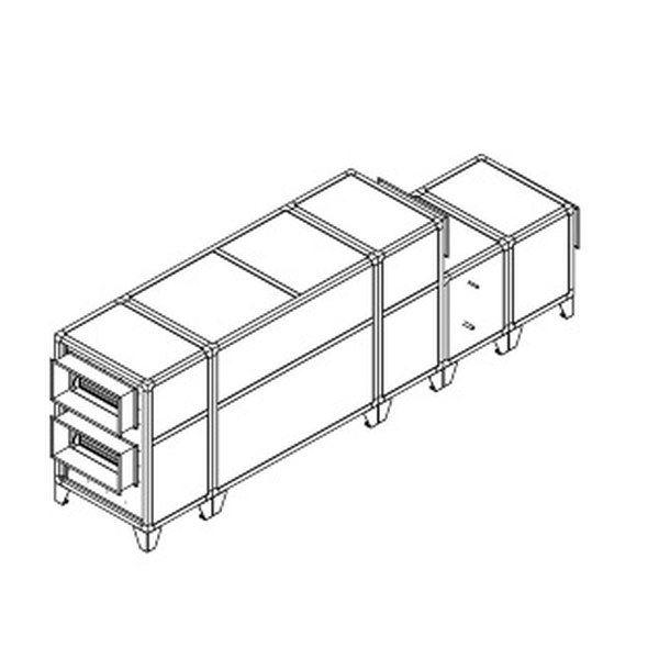Приточно-вытяжная установка Breezart 3700 Lux RP F PB 15-380