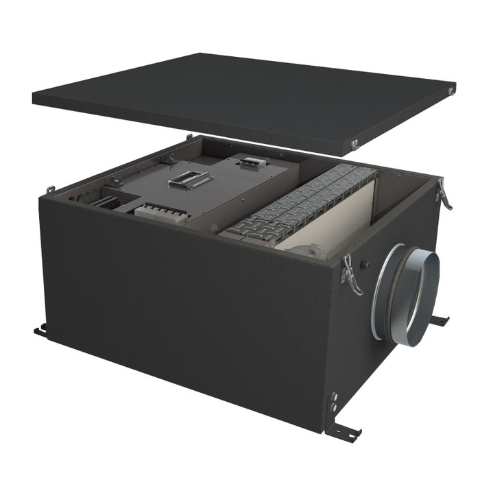 Приточная установка Minibox E-850/9.6kW/G4 Carel