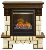Электрокамин Real Flame Stone new с очагом 3D Olympic фото в интернет-магазине AIR-RUS.RU