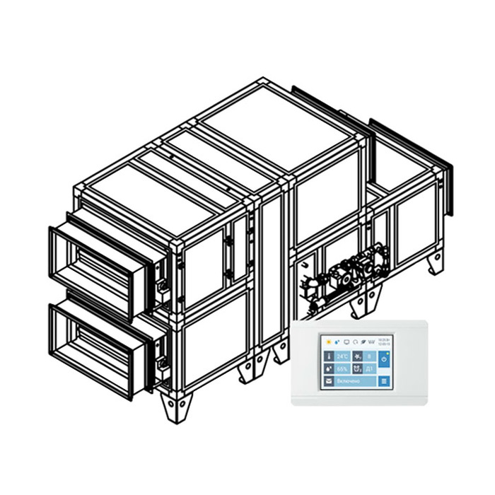 Приточно-вытяжная установка Breezart 6000 Aqua Cool