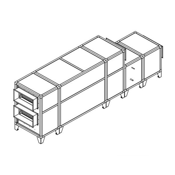 Приточно-вытяжная установка Breezart 2700 Lux RP F PB 15-380