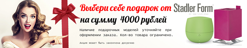 Подарки от Stadler Form на сумму 4 000 руб. Подарки от Stadler Form на сумму 4 000 руб.