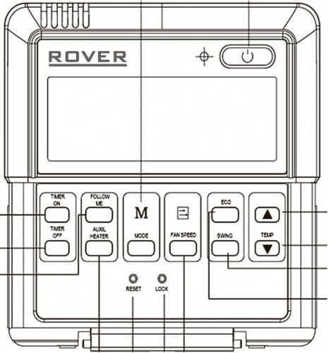 Кондиционер Rover RU1ND48BD Fort фото в интернет-магазине AIR-RUS.RU